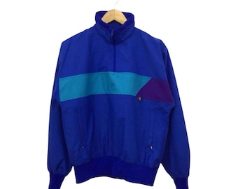 Vintage 90s Sunbuster Ladies Half Zip Pullover Windbreaker Jacket Size M