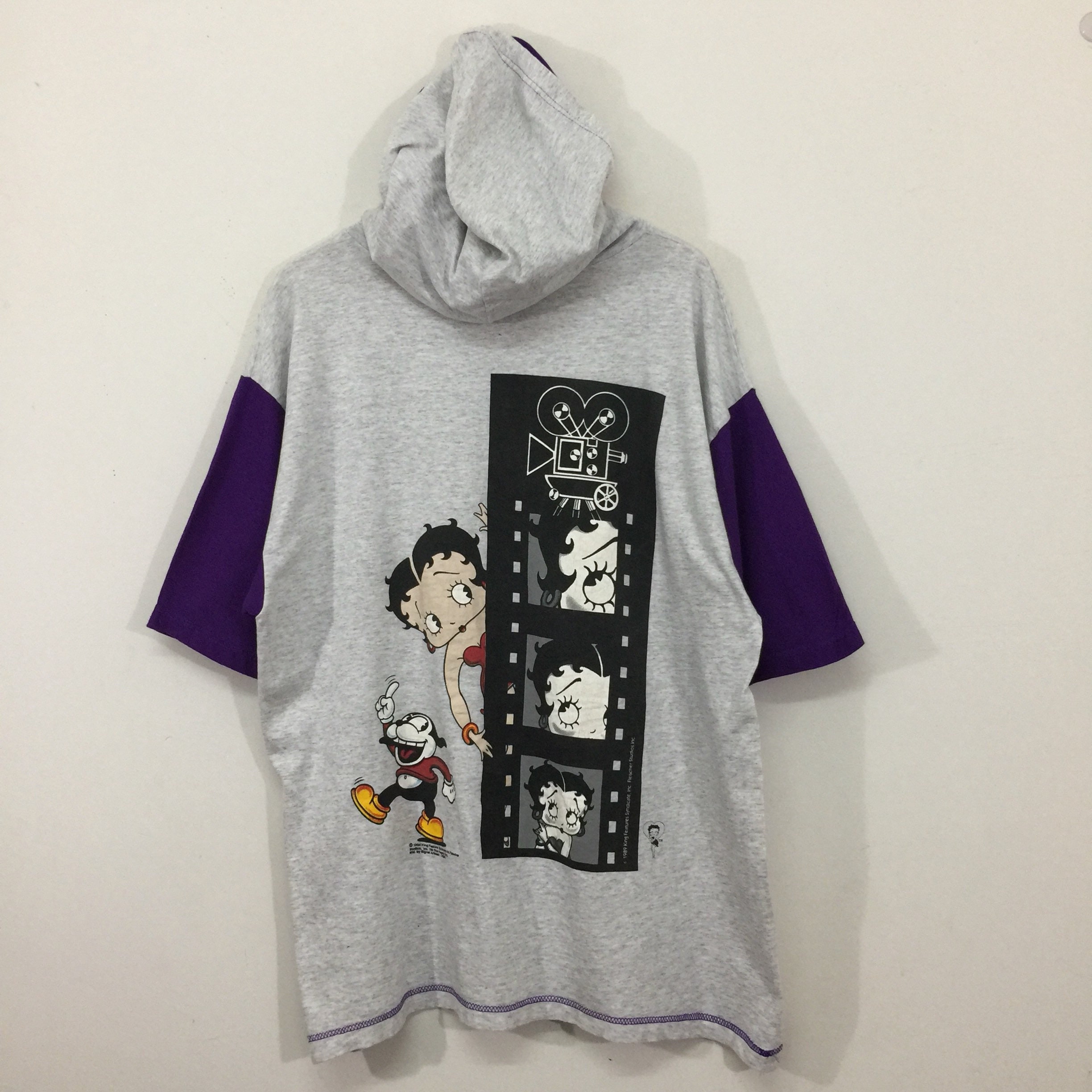Vintage 90s Betty Boop Oversized Hoodie 