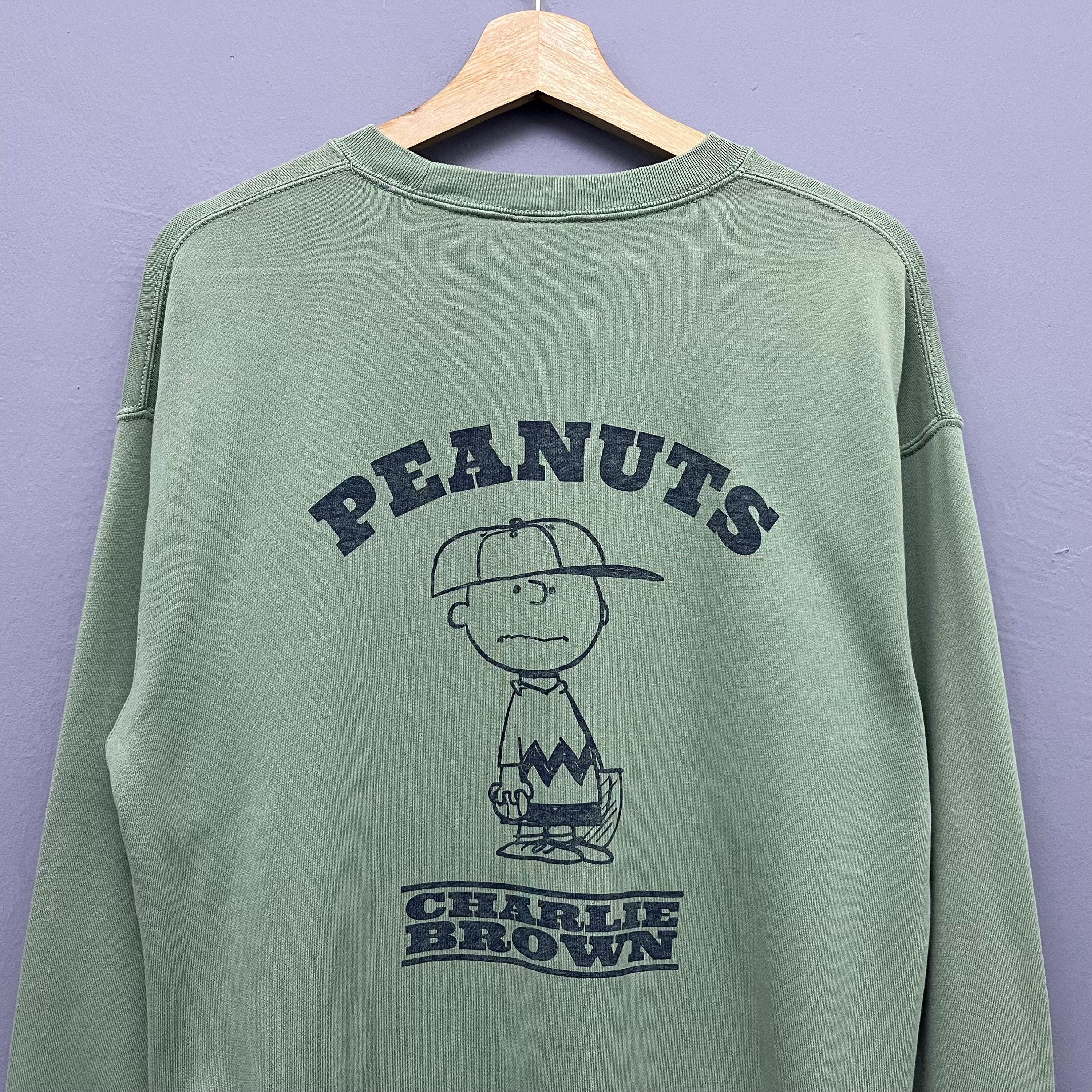 Uniqlo X Peanuts Charlie Brown Crewneck Sweatshirt Size M - Etsy