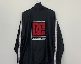 Vintage Dc Shoes Skateboards Windbreaker Jacket Size XL