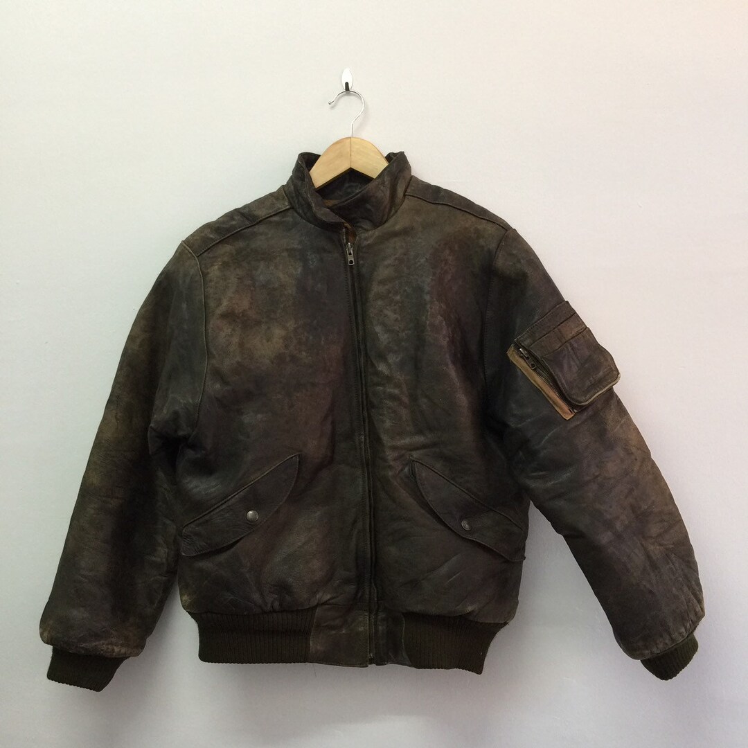 Vintage Marithe Francois Girbaud Leather Jacket Mens Size M Vintage Marithe Francois Girbaud Leather Jacket Mens Size M