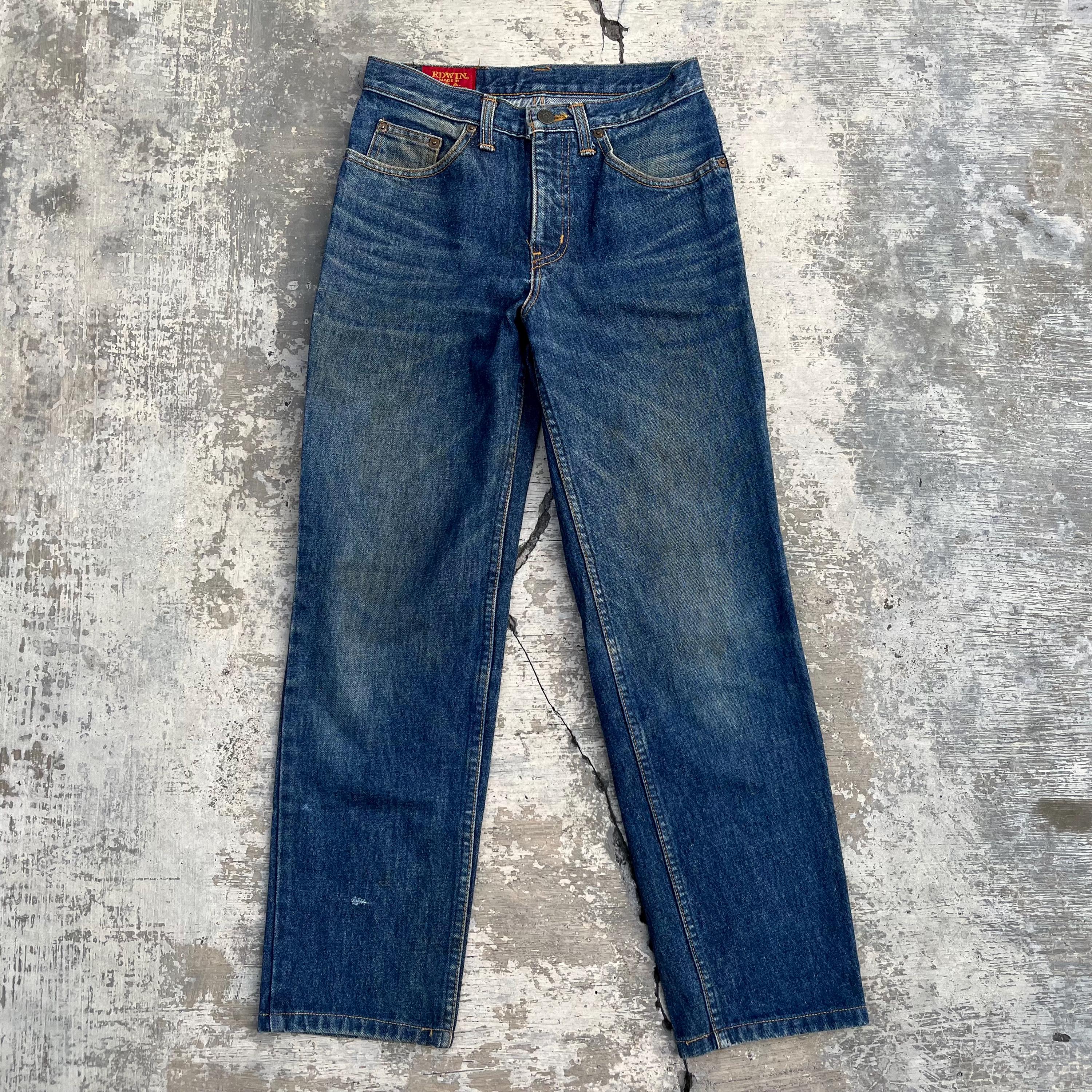 Vintage Edwin Regular Fit Denim Jeans Size 27x27 - Made in Usa 