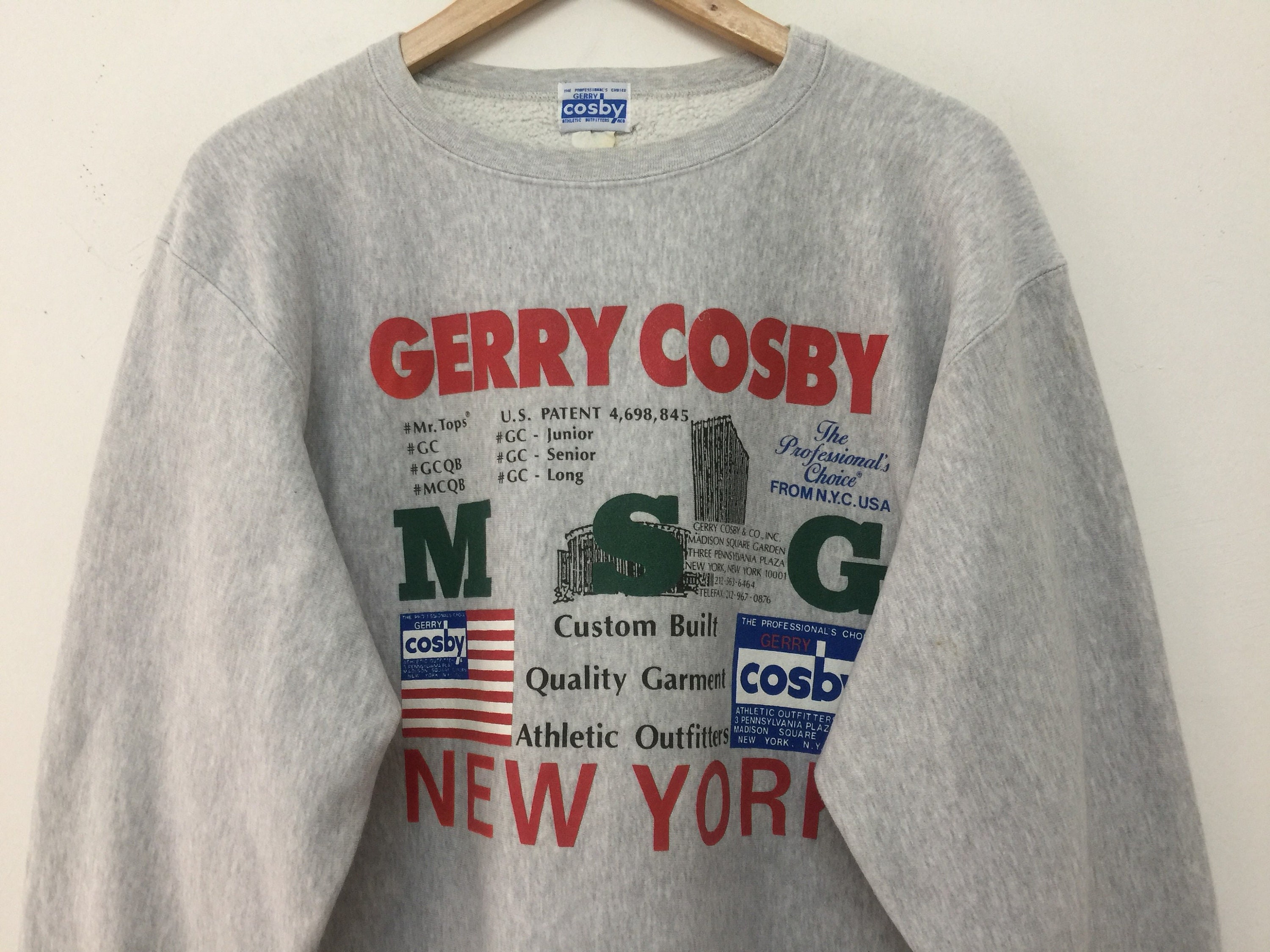 Gerry Cosby Sweatshirt/Gerry Cosby New York Pullover Etsy