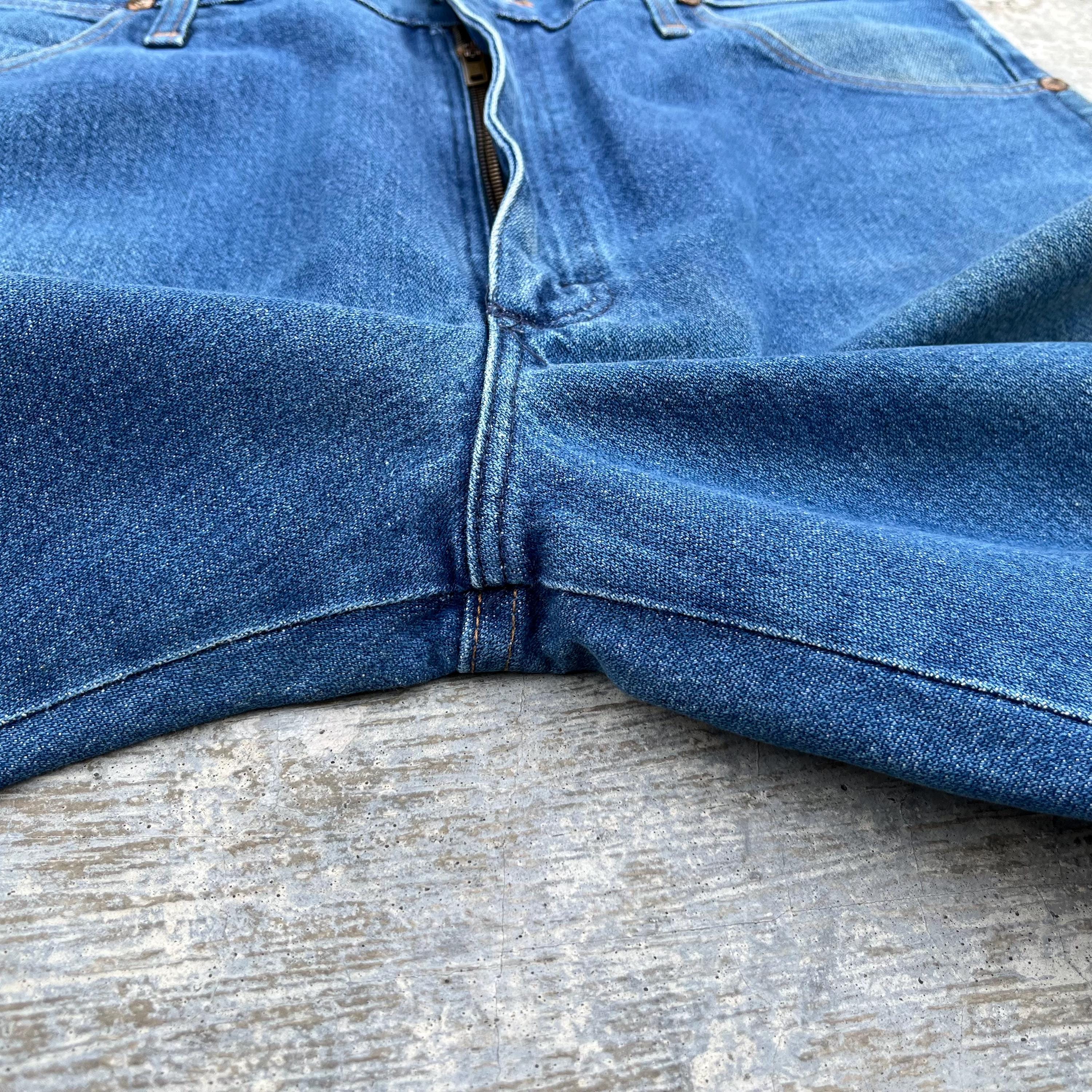 Vintage 90s Wrangler 13MWZ Denim Jeans Made in Usa Size 34x33 