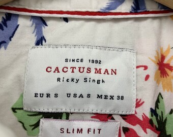 Cactus Man Ricky Singh Slim Fit Aloha 