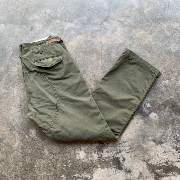 Army Fatigue Cargo Pants Etsy