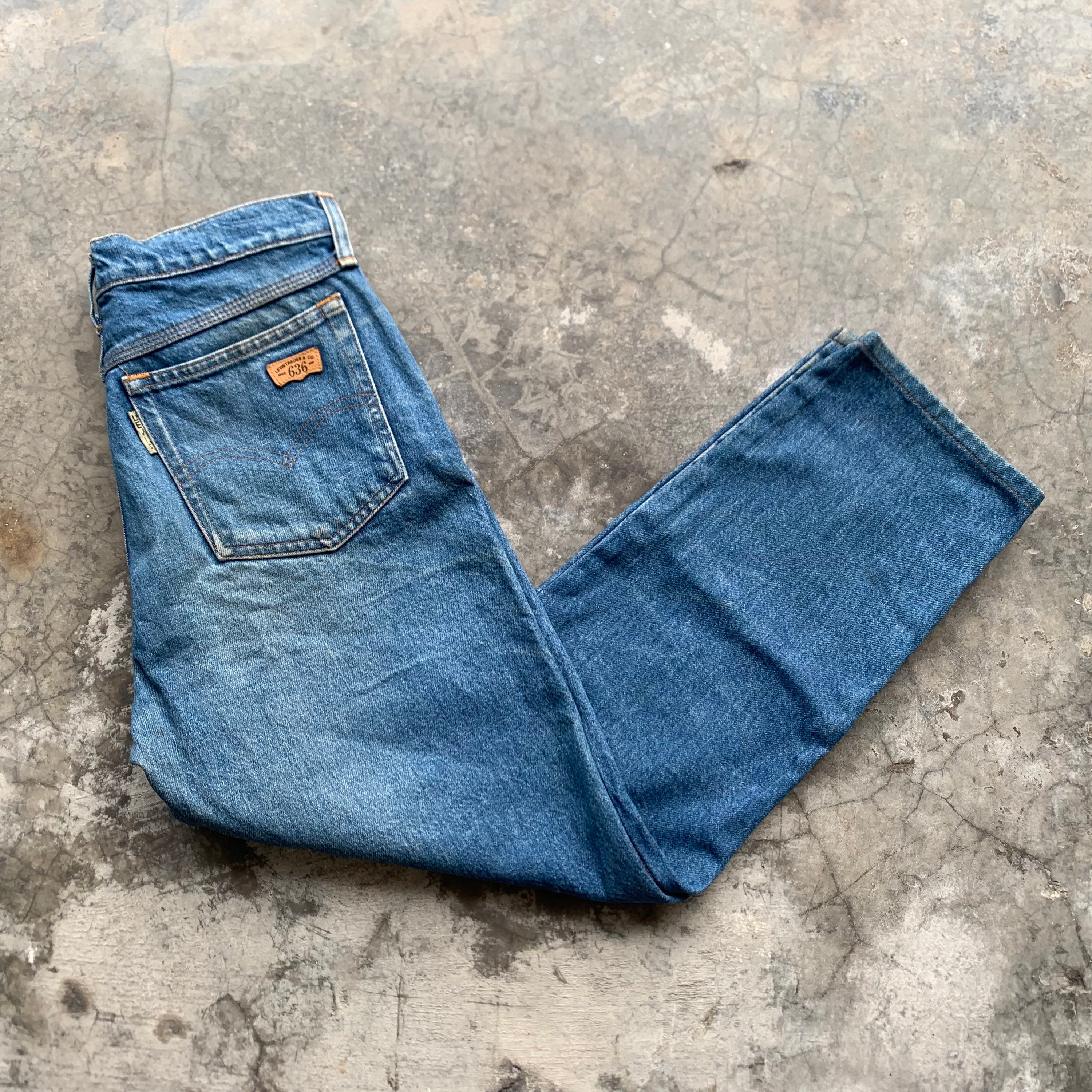 Levis 636 Jeans Vintage Levis 636 Japan Denim Jeans Size - Etsy 日本