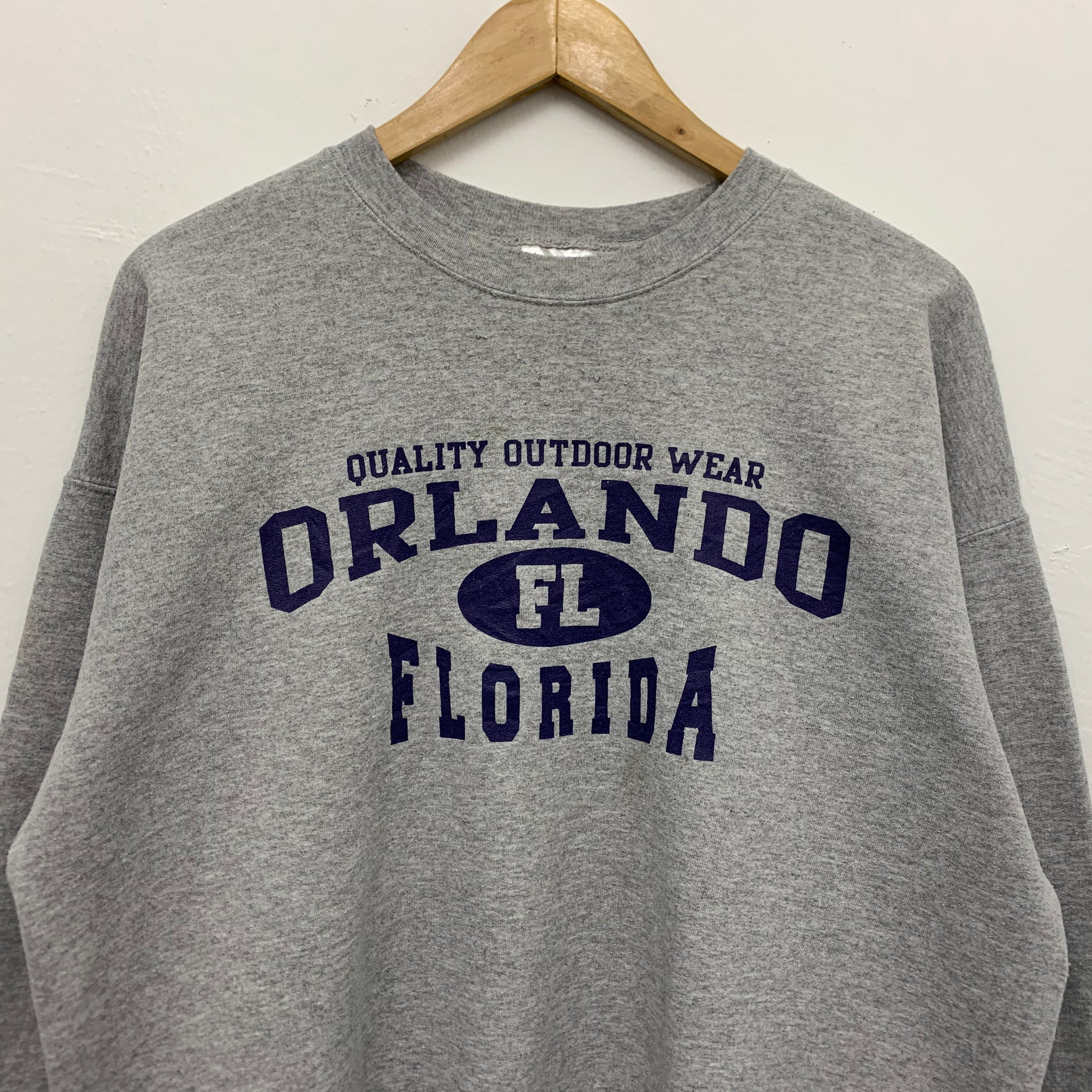 Vintage Orlando Florida Quality Outdoor Wear Crewneck - Etsy