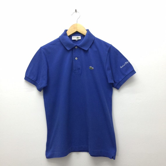 Lacoste Polo Shirt Vintage Chemise Collared Polo Shirt -