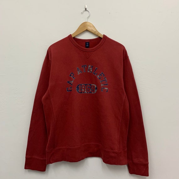 Gap sweatshirt red hot sale