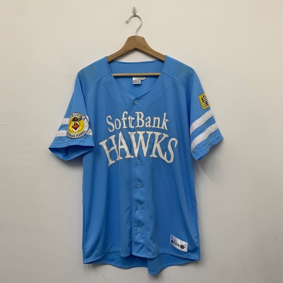 Fukuoka Softbank Hawks NPB Baseball Jersey Size Medium - Etsy