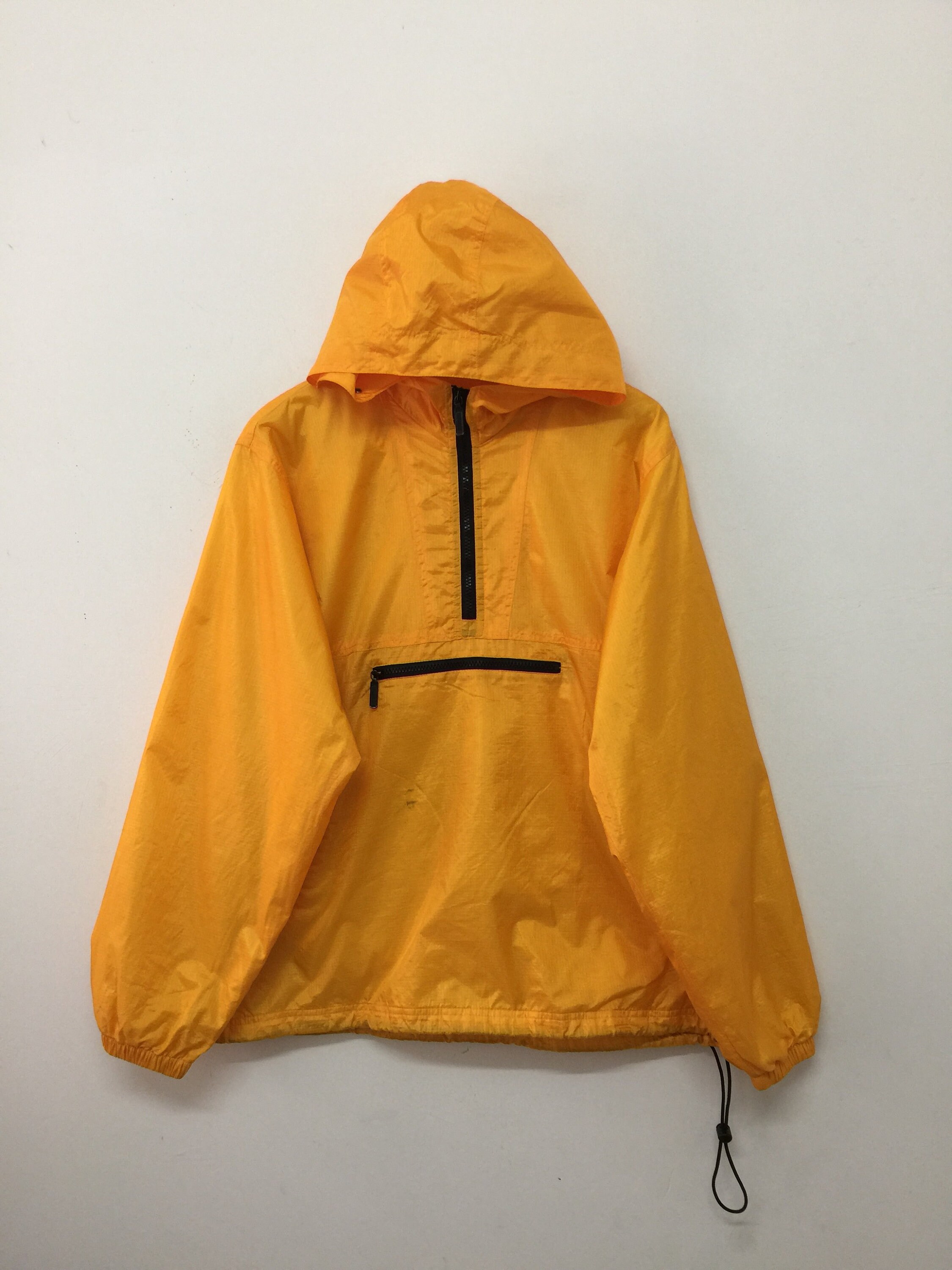 pullover nylon windbreaker