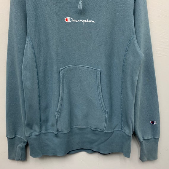 Champion Hoodie Vintage Champion Reverse Weave Em… - image 4