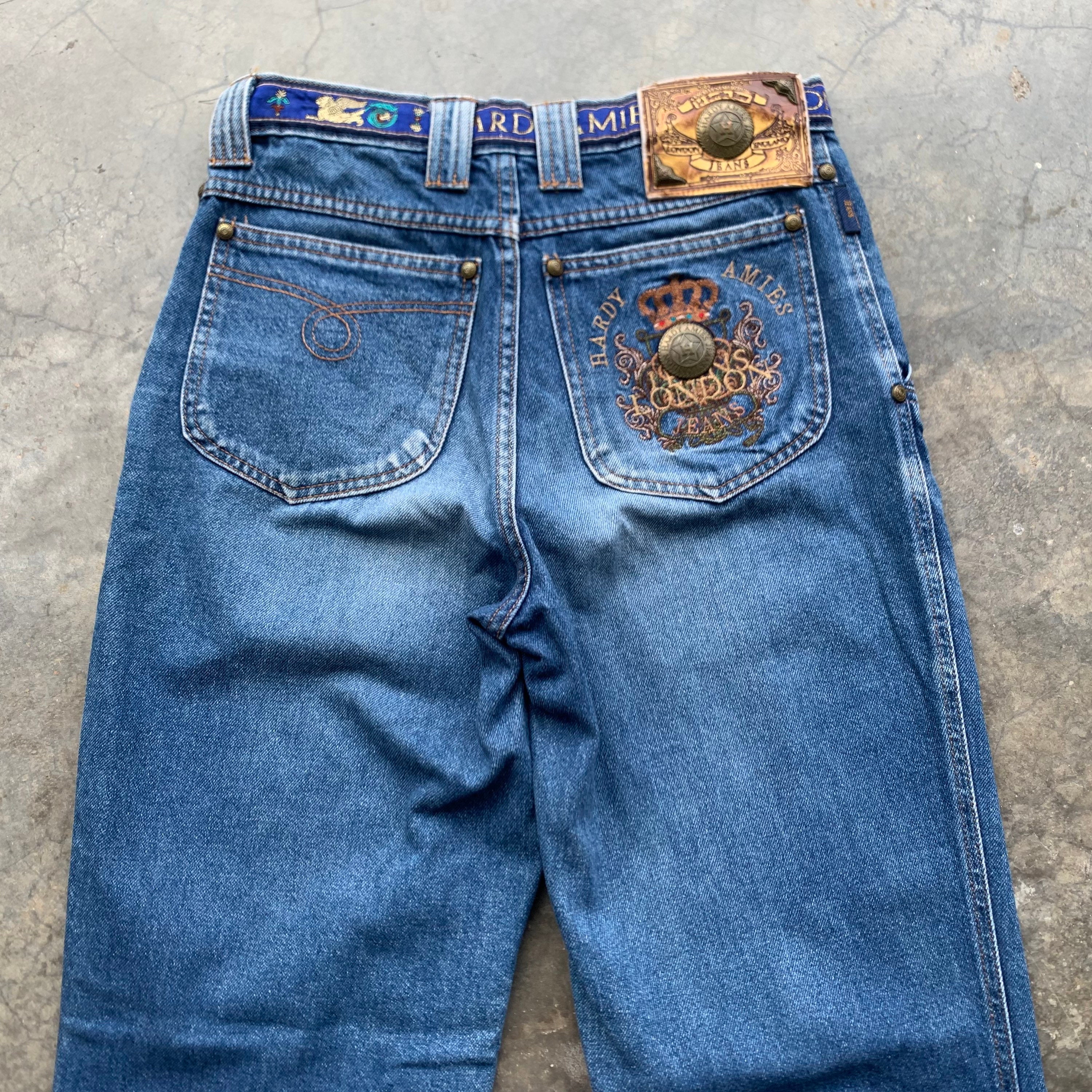 Vintage Hardy Amies London Denim Jeans Size 28x31 - Etsy