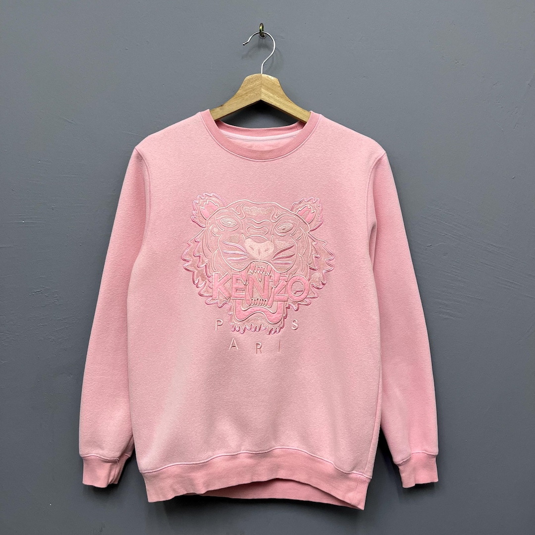 KENZO Paris ピンク トレーナー S KENZO - kenzo ケンゾー スウェット トレーナー ピンクの通販 by