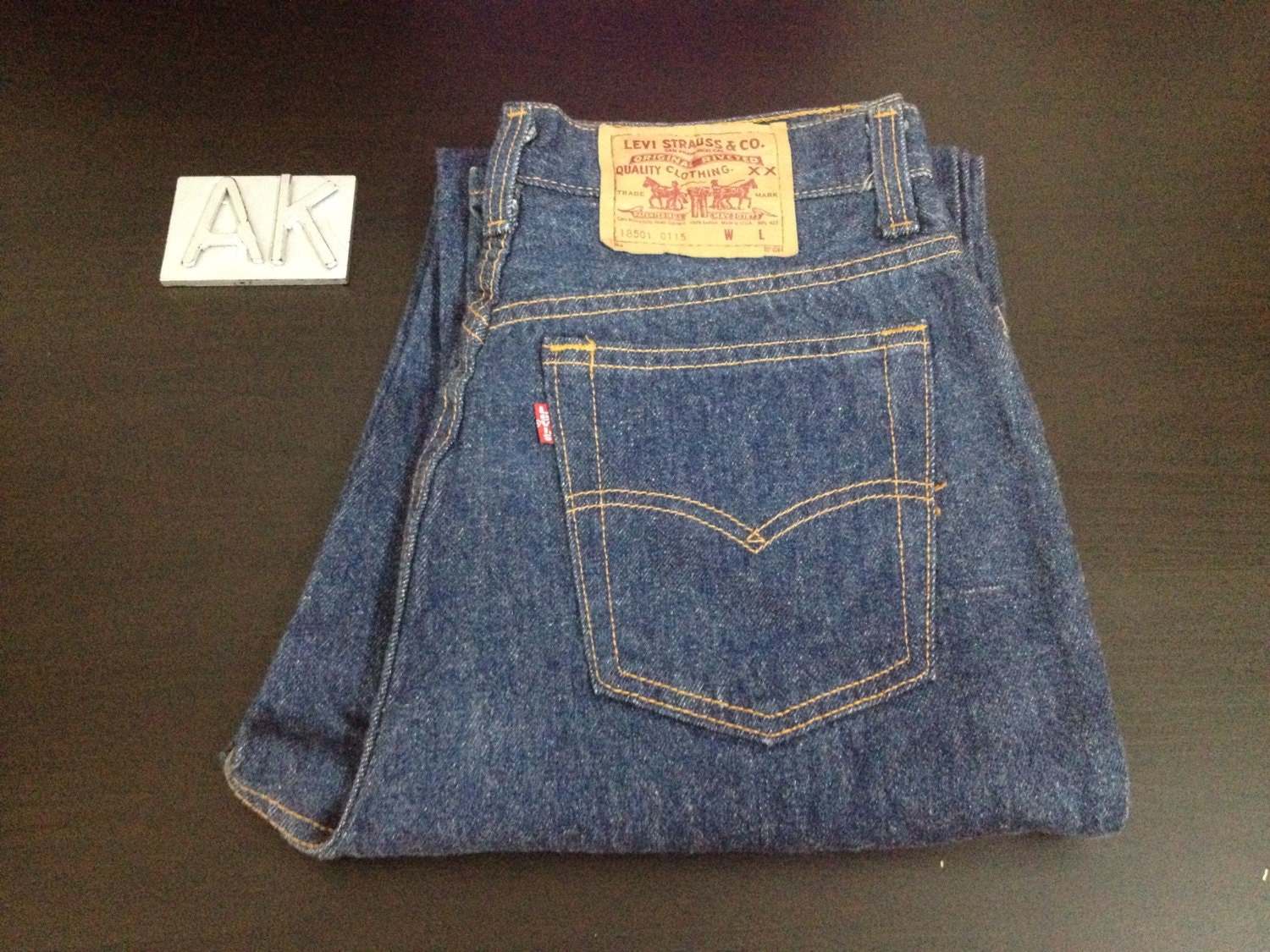 Levis 501 Jeans 90s Levis 18501 Womens Selvedge High Waisted - Etsy