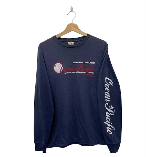 Vintage Ocean Pacific Surfing Long Sleeve T-shirt Size Medium - Etsy