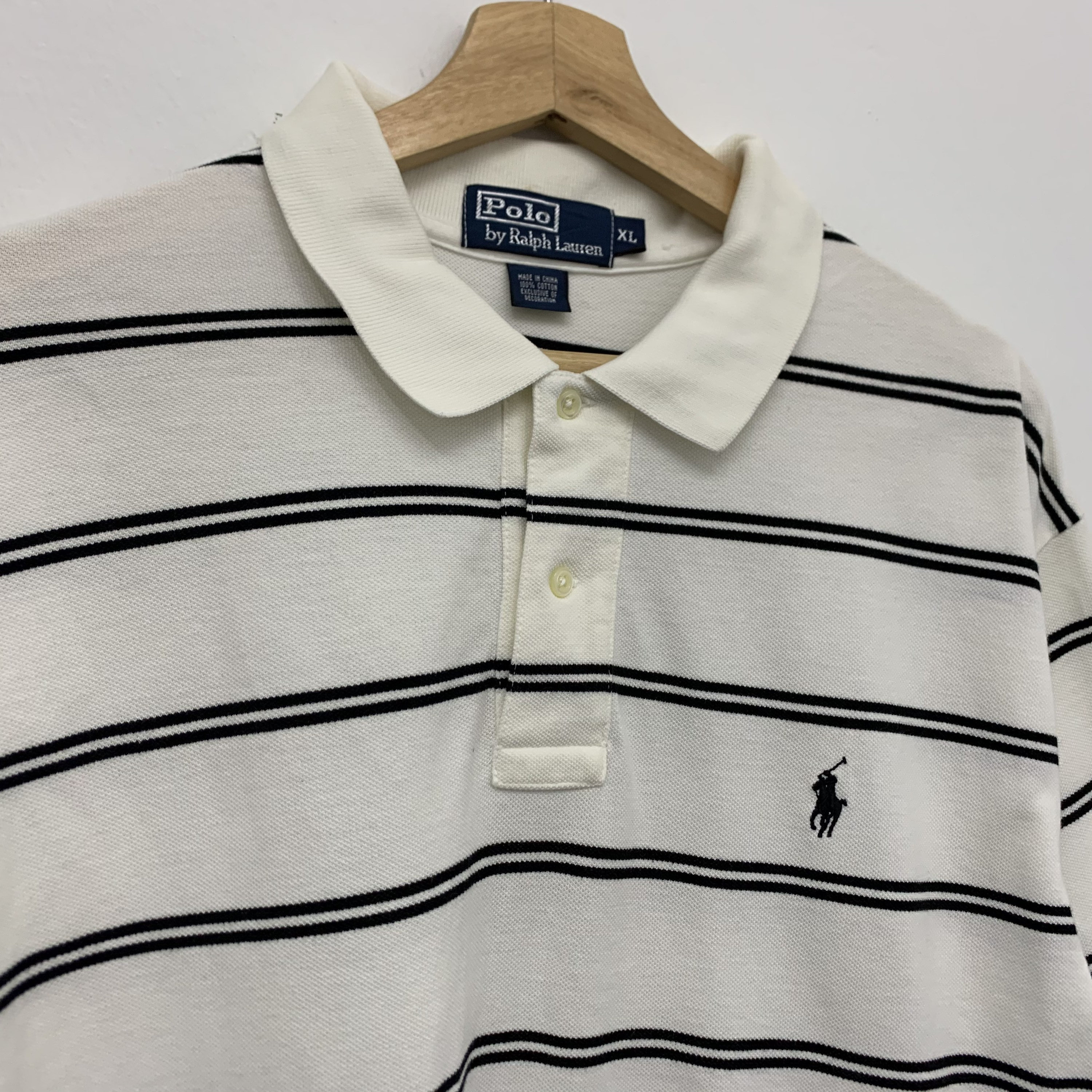 Vintage Polo Ralph Lauren Small Pony Stripes Polo Shirt Size - Etsy