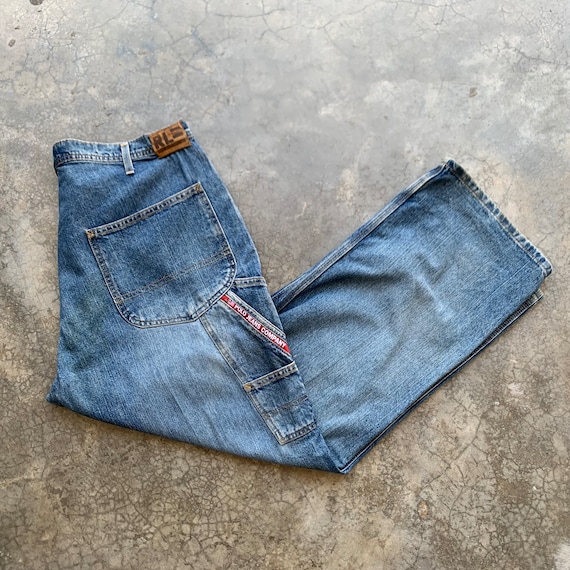 Polo Jeans Co Denim Jeans Size 38x31 Vintage Polo Jeans