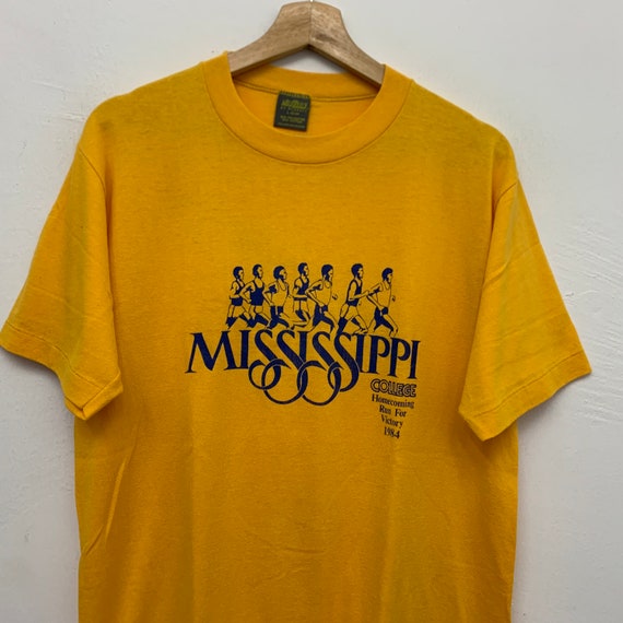 Vintage 80s Mississippi College Run For Vi… Gem