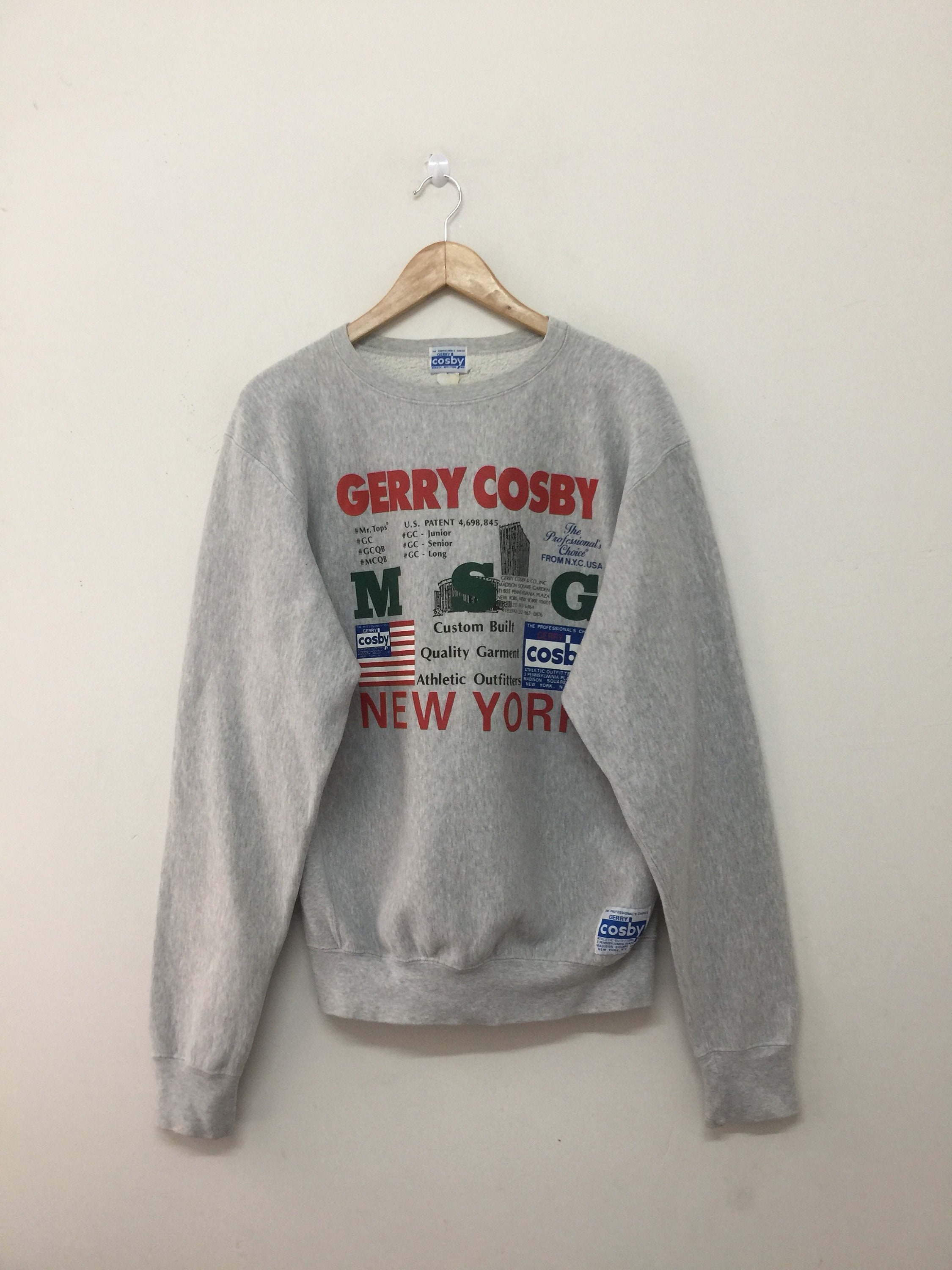 Gerry Cosby Sweatshirt/Gerry Cosby New York Pullover Etsy