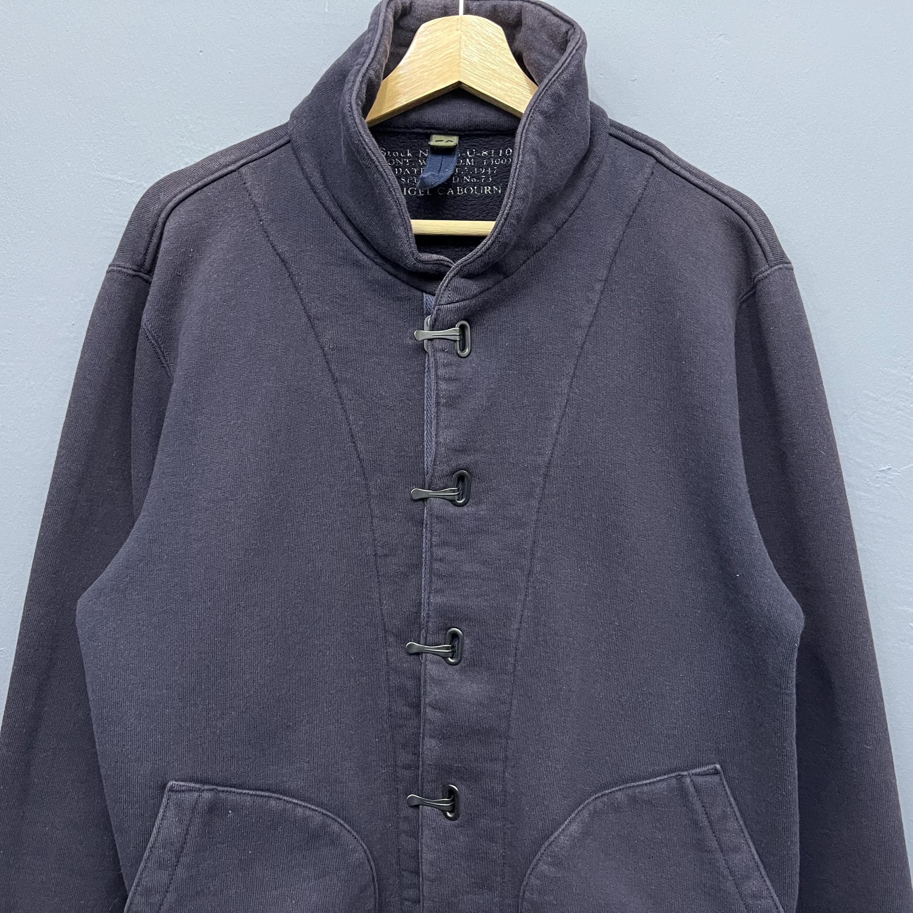 NIGEL CABOURN GREAT CLIP COAT SIZE50 紺色 NIGEL CABOURN GREAT CLIP COAT SIZE50 紺色 NIGEL CABOURN GREAT CLIP
