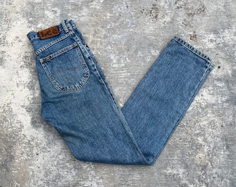 Pantalones vaqueros Lee Riders Vintage, talla 28x33, corte recto.