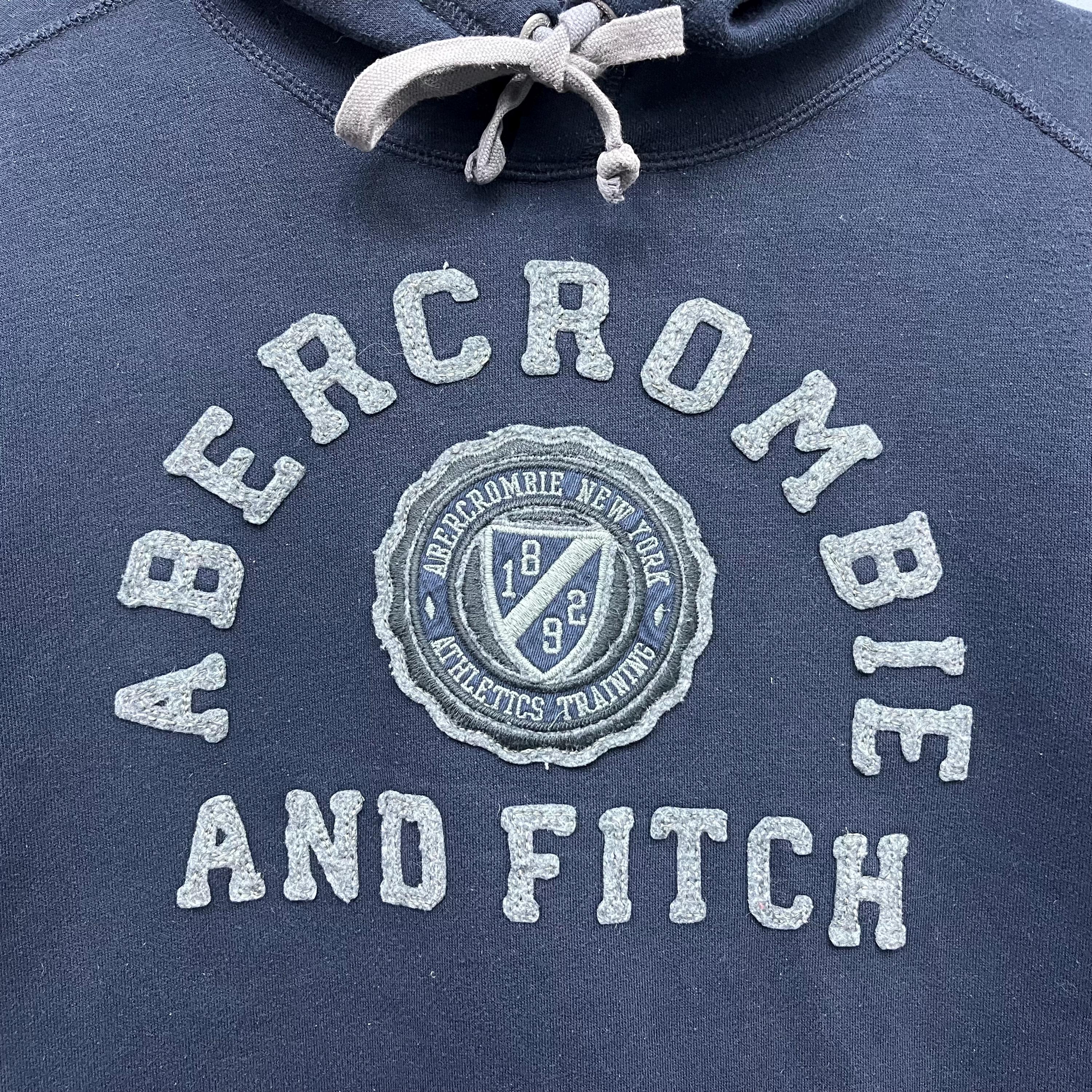 Vintage Abercrombie and Fitch Navy Blue Hoodie Size Medium - Etsy