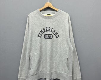 Vintage Timberland Sweatshirt mit Rundhalsausschnitt Größe L - Outdoor Wear Wandern Streetwear