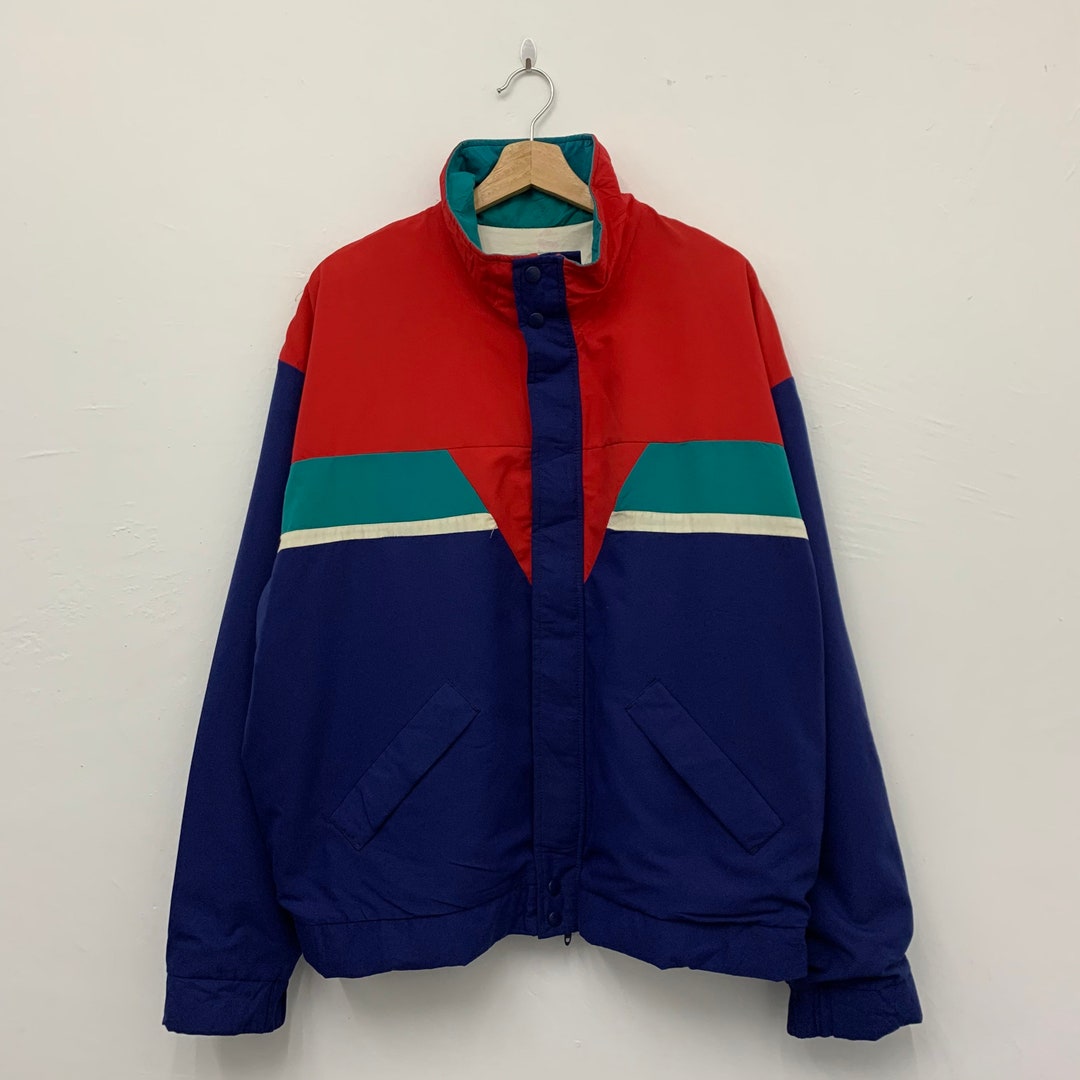 Forresters Jacket Vintage 90s Forresters Colorblock - Etsy