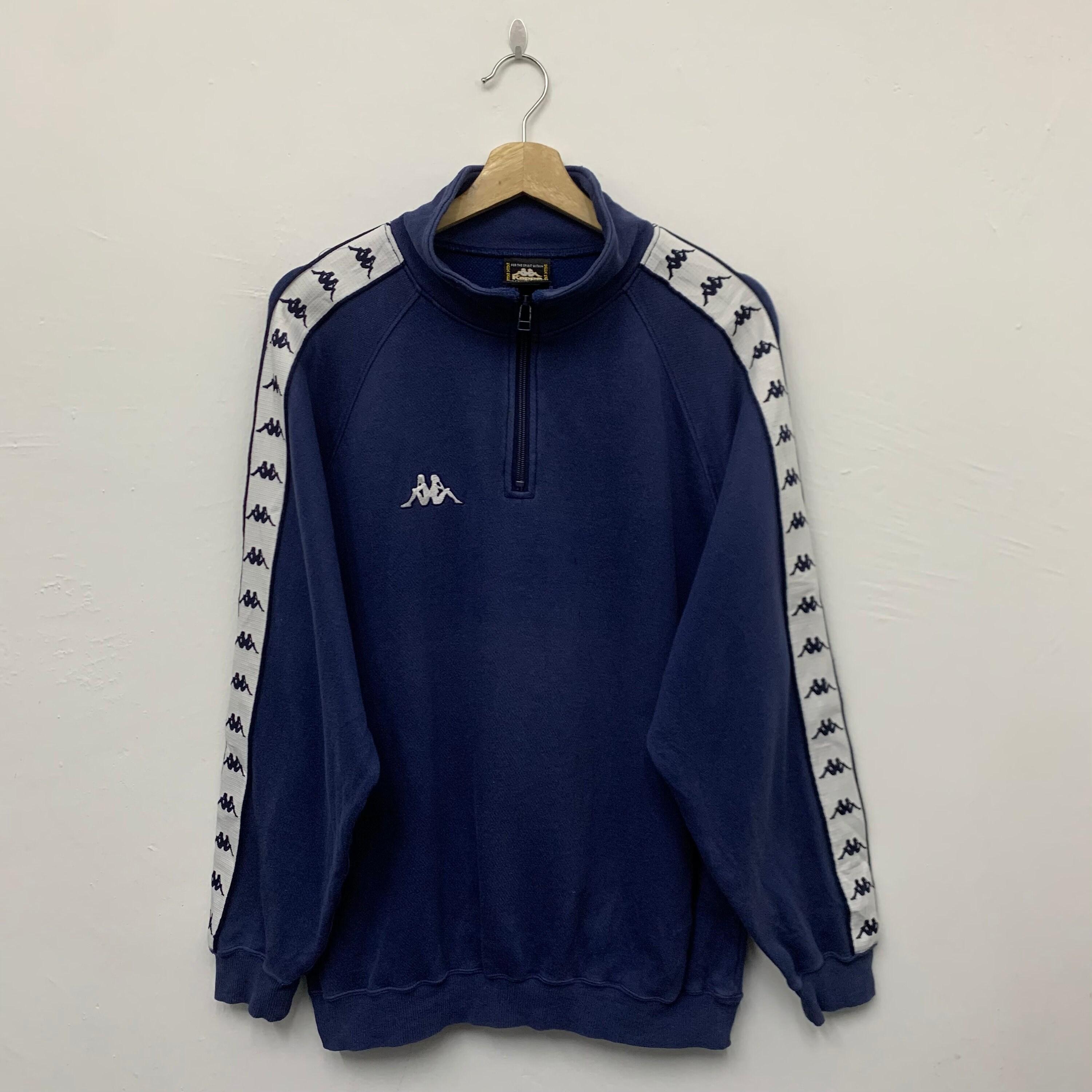 Kappa tape sweatshirt sale