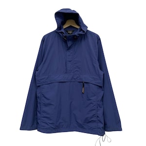 Vintage LL Bean Packable Half Zip Windbreaker Size Medium