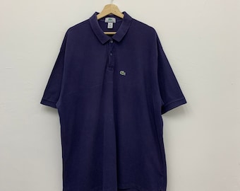 LACOSTE Vintage 70s Men's Long Sleeves Cotton Piqué Polo
