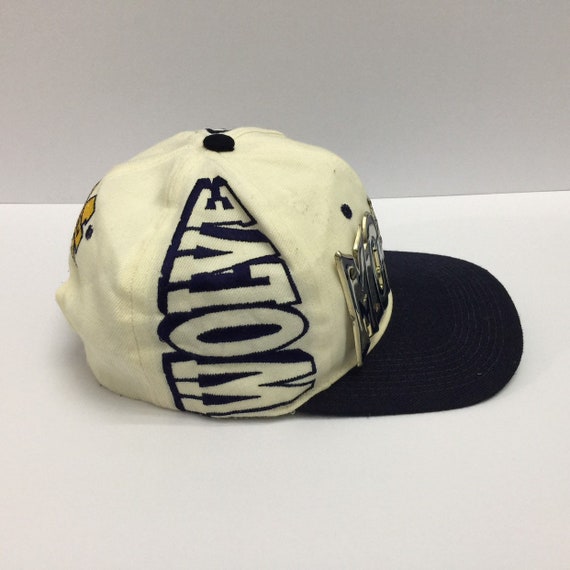 Vintage Michigan Wolverines NCAA Snapback Hat 90s… - image 3