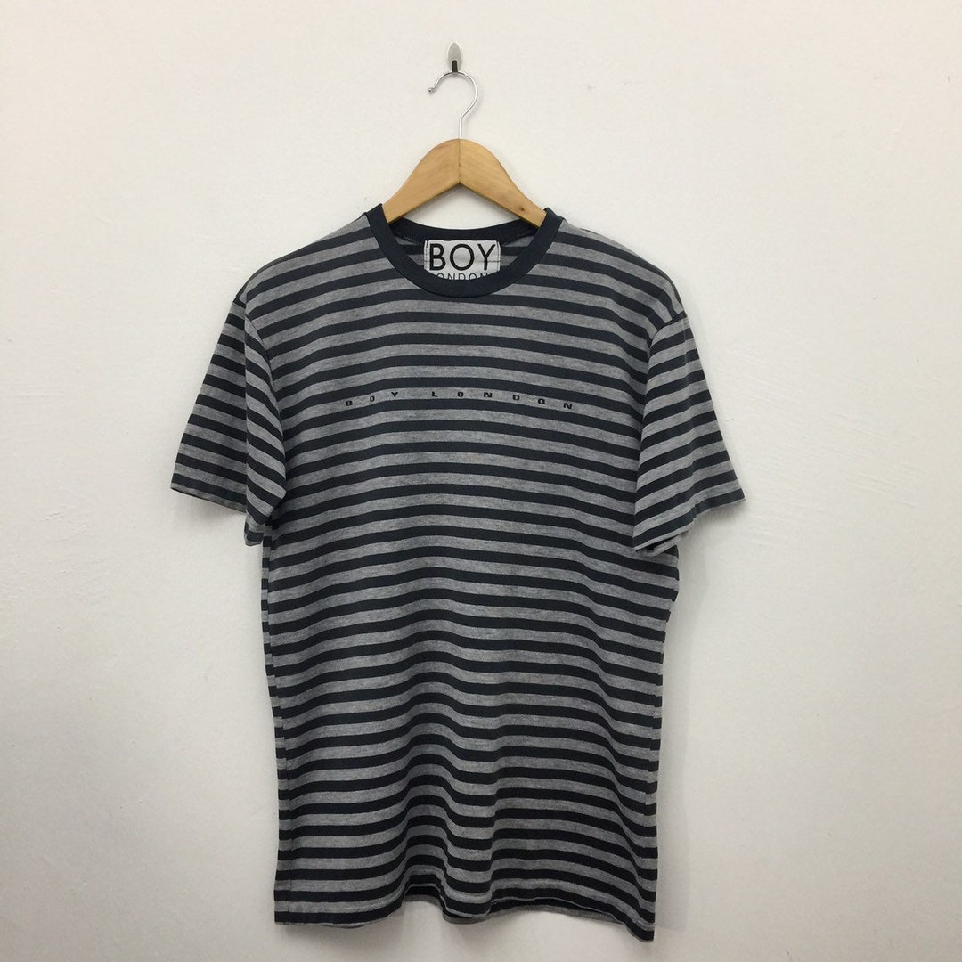 Vintage Boy London Stripe T Shirt Size M - Etsy
