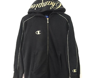 トップス 1950s Champion zip up sweatshirt size S 50s Champion Zip up Fleece Hoodie - Etsy