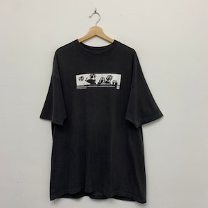 Vintage 90s Heiner Muller Dramatist Poetry Fine Arts Novelty T-Shirt Size XL Art Tshirt
