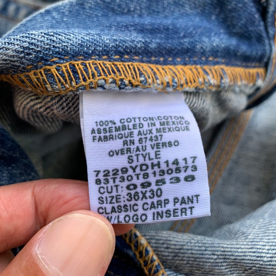 Vintage Polo Jeans Co Carpenter Jeans Baggy Size 38x31 - Etsy