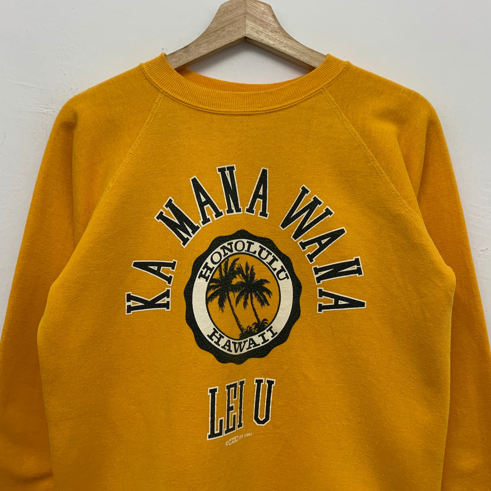 Vintage 70s Honolulu Hawaii Crazy Shirts Crewneck Sweatshirt Etsy