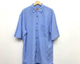 Chemise Jos A Bank à Carreaux Orange - Manches Courtes Taille L, Occasion Très Bon état