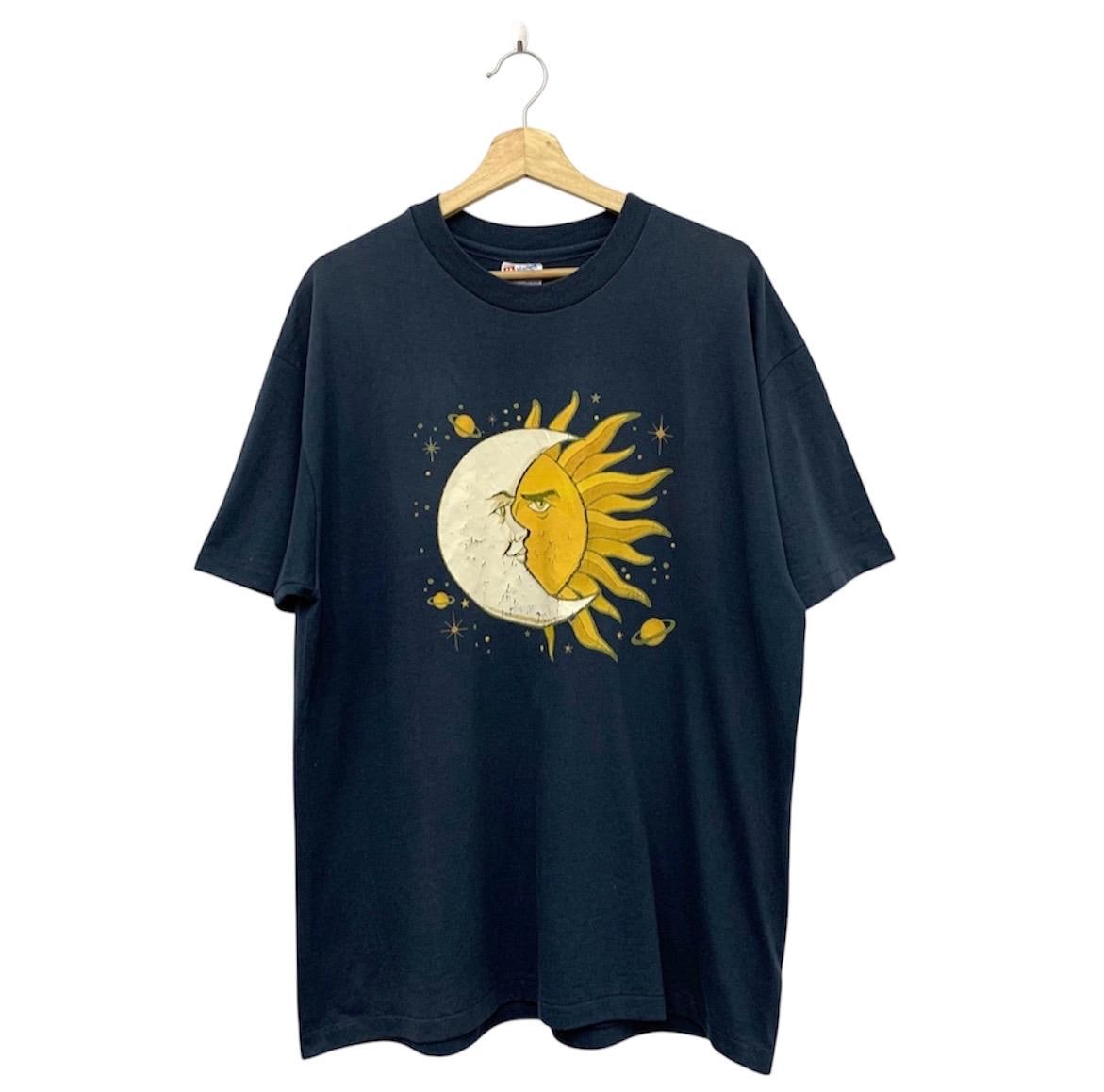 Vintage 90s Florida T-shirt Sun and Moon Graphic, Size XL - Etsy