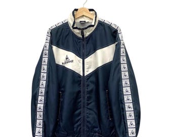 Vintage Le Coq Sportif Windbreaker Jacket Size Large Men’s