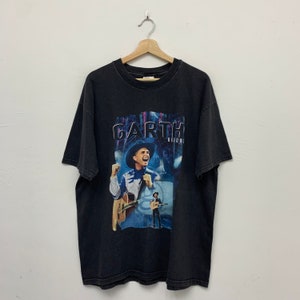 Vintage 90s Garth Brooks T-Shirt Size XL Country Music Tshirt