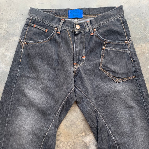 Vintage Edwin E Function Black Denim Jeans Size 3… - image 4
