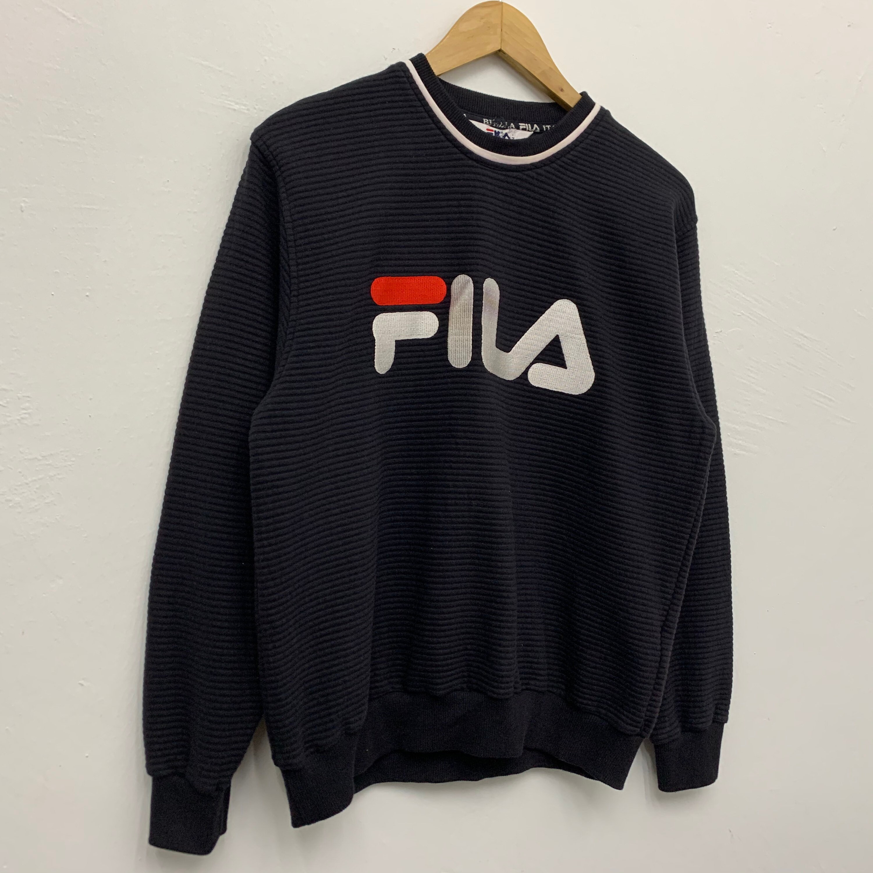 Vintage Fila Big Logo Sweatshirt Size M - Etsy