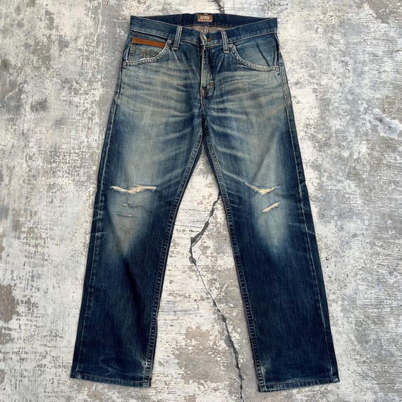 Vintage Edwin Denim Jeans: Cowboy Western Style, Size 33x29 - Etsy