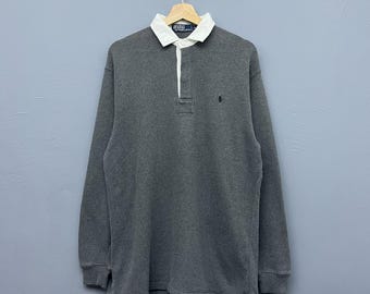 Buy Vintage 90's Polo Ralph Lauren Rugby Shirt Online in India - Etsy