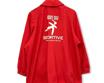 Vintage Hai Sporting Gear Parka Jacket - Issey Miyake Big Logo