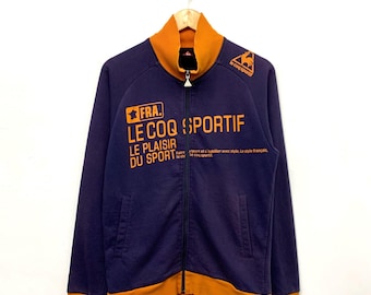 Vintage Le Coq Sportif Track Top Jacket Size Medium