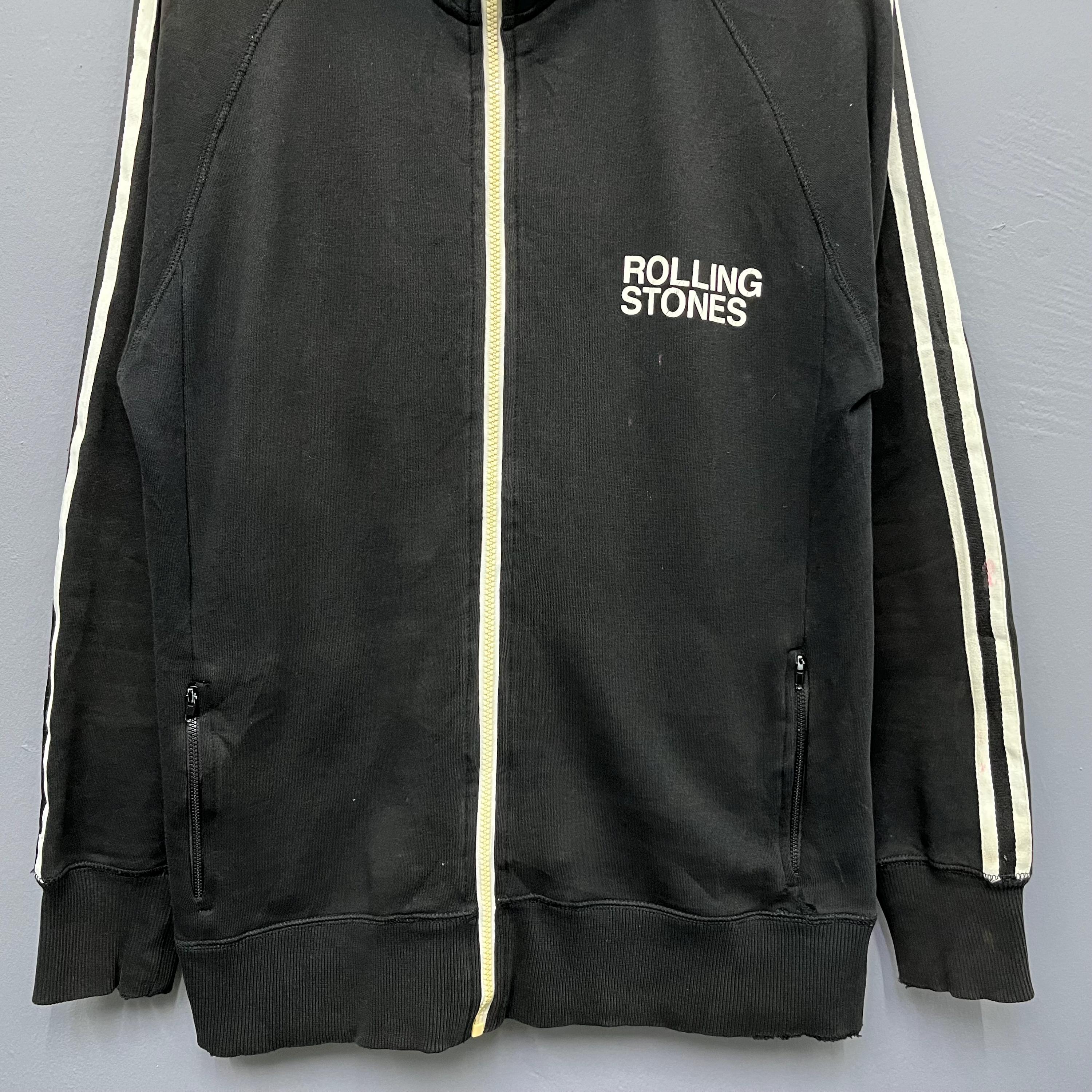 Rolling Stones Full Zip Track Top Jacket Men's Size Medium Rock